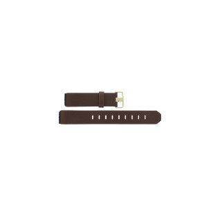 Bracelet de montre Jacob Jensen 854 Cuir Brun clair 17mm