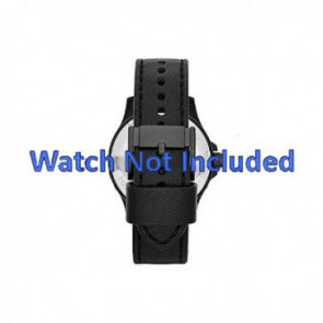Bracelet de montre Fossil JR1448 Cuir Noir 22mm