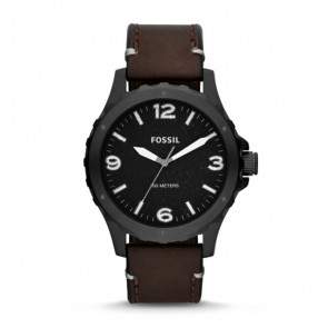 Bracelet de montre Fossil JR1450 Cuir Brun 22mm