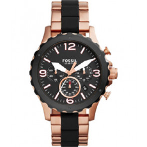 Bracelet de montre Fossil JR1500 Acier inoxydable Multicolore 22mm