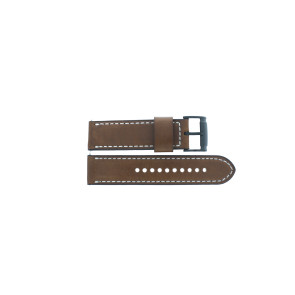 Bracelet de montre Fossil JR1524 Cuir Brun 24mm