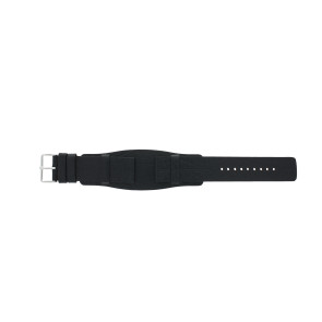 Bracelet de montre Fossil JR8214 Cuir Noir 22mm