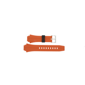 Bracelet de montre Calypso K5607-1 Caoutchouc Orange 20mm