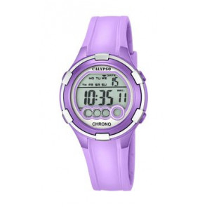 Bracelet de montre Calypso K5692-8 Plastique Pourpre 12mm
