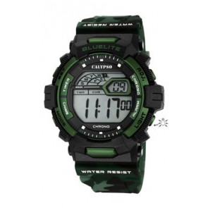 Bracelet de montre Calypso K5693-2 Plastique Vert 27mm