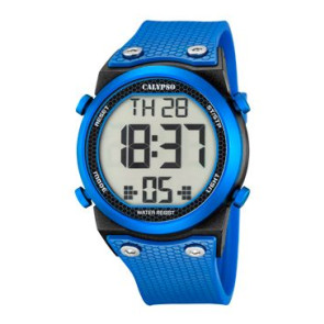Bracelet de montre Calypso K5705-4 Plastique Bleu