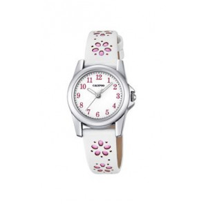 Bracelet de montre Calypso K5712-2 Cuir Blanc