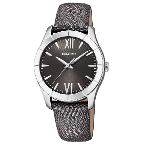 Bracelet de montre Calypso K5718-3 Cuir Gris 17mm
