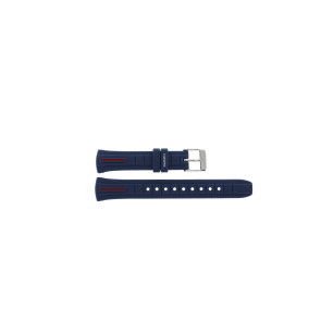 Bracelet de montre Calypso K6068.4 Silicone Bleu 14mm