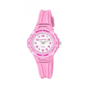Bracelet de montre Calypso K6070-1 Caoutchouc Rose 7mm