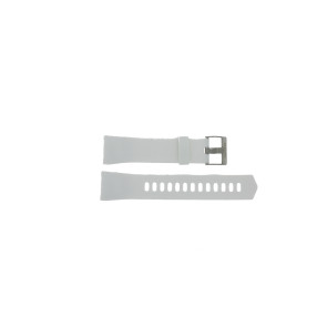Bracelet de montre Montre intelligente Calypso K8500 / K8500-2 Plastique Blanc 13mm