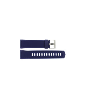 Bracelet de montre Montre intelligente Calypso K8502-2 / K8502-3 Caoutchouc Bleu 13mm