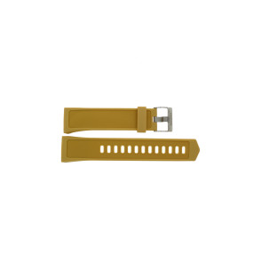 Bracelet de montre Montre intelligente Calypso K8502-2 / BC11202 Caoutchouc Brun clair 24mm