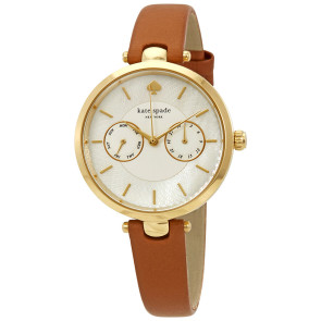 Bracelet de montre Kate Spade New York KSW1399 Cuir Brun