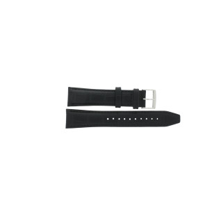 Bracelet de montre Seiko L0GP012J0 / SNE491P1 / SNE495P1 Cuir Noir 21mm