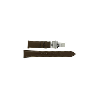 Bracelet de montre Seiko SRPE45J1 / 4R35-04A0 Cuir Brun 20mm