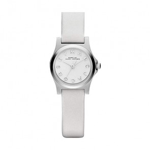 Bracelet de montre Marc by Marc Jacobs MBM1234 Cuir Blanc 11mm