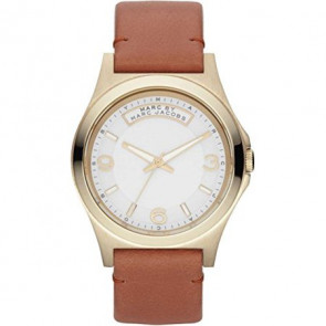 Bracelet de montre Marc by Marc Jacobs MBM1261 Cuir Brun 20mm