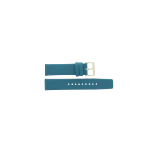 Bracelet de montre Marc by Marc Jacobs MBM1263 Cuir Turquoise 20mm