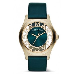 Bracelet de montre Marc by Marc Jacobs MBM1275 Cuir Vert 20mm