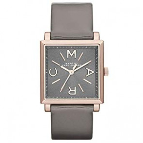 Bracelet de montre Marc by Marc Jacobs MBM1276 Cuir Gris 20mm