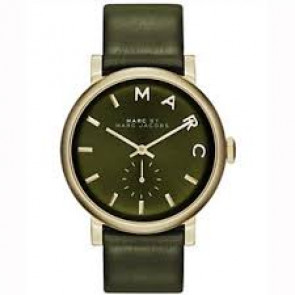 Bracelet de montre Marc by Marc Jacobs MBM1328 Cuir Vert 10mm