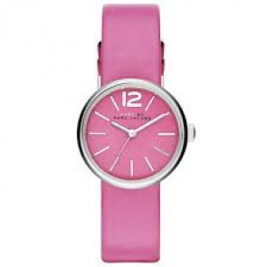 Bracelet de montre Marc by Marc Jacobs MBM1369 Cuir Rose 14mm