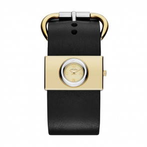 Bracelet de montre Marc by Marc Jacobs MBM1394 Cuir Noir 30mm