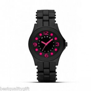 Bracelet de montre Marc by Marc Jacobs MBM2530 Acier Noir 18mm