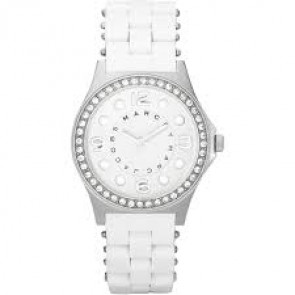 Bracelet de montre Marc by Marc Jacobs MBM2535 Acier Blanc 18mm