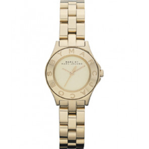 Bracelet de montre Marc by Marc Jacobs MBM3131 Acier Plaqué or 12mm