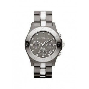 Bracelet de montre Marc by Marc Jacobs MBM3179 Acier Gris anthracite 20mm