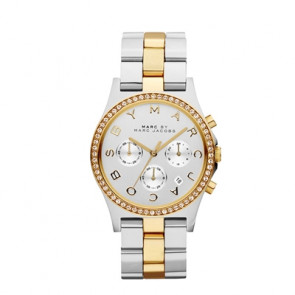 Bracelet de montre Marc by Marc Jacobs MBM3197 Acier inoxydable Bicolore 20mm