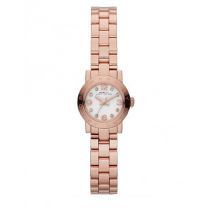 Bracelet de montre Marc by Marc Jacobs MBM3227 Acier inoxydable Rosé 10mm