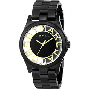 Bracelet de montre Marc by Marc Jacobs MBM3255 Acier Noir