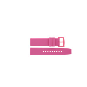 Bracelet de montre Marc by Marc Jacobs MBM4023 Silicone Rose 20mm