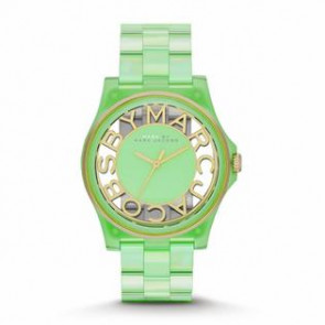 Bracelet de montre Marc by Marc Jacobs MBM4569 Plastique Vert 20mm