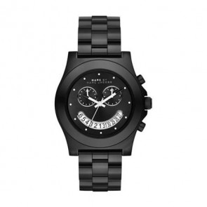 Bracelet de montre Marc by Marc Jacobs MBM4574 Plastique Noir 20mm