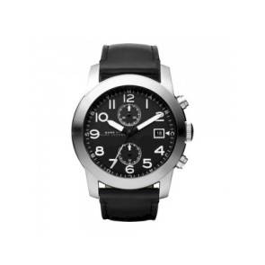Bracelet de montre Marc by Marc Jacobs MBM5033 Cuir Noir