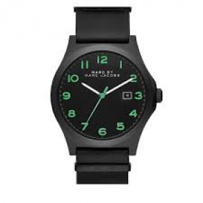 Bracelet de montre Marc by Marc Jacobs MBM5062 Cuir Noir 22mm