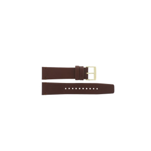 Bracelet de montre Marc by Marc Jacobs MBM5077 Cuir Brun 22mm