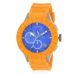 Bracelet de montre Marc by Marc Jacobs MBM5545 Silicone Orange 20mm