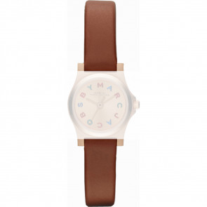 Bracelet de montre Marc by Marc Jacobs MBM8602 Cuir Brun 10mm