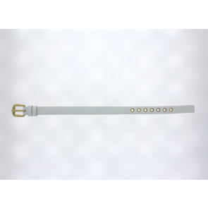 Bracelet de montre Marc by Marc Jacobs MBM8629 Cuir Blanc 10mm