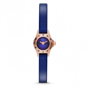 Bracelet de montre Marc by Marc Jacobs MBM8641 Cuir Bleu 7mm