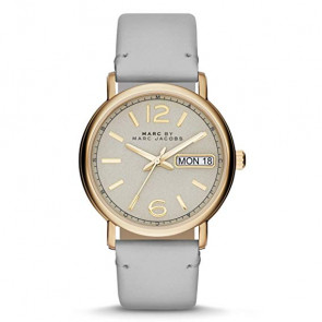 Bracelet de montre Marc by Marc Jacobs MBM8654 Cuir Jaune 20mm