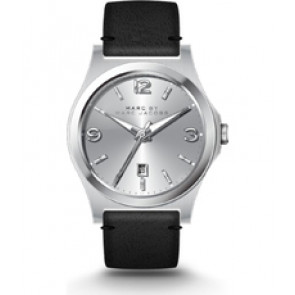 Bracelet de montre Marc by Marc Jacobs MBM9054 Cuir Noir 14mm