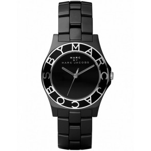 Bracelet de montre Marc by Marc Jacobs MBM9501 Céramique Noir 18mm