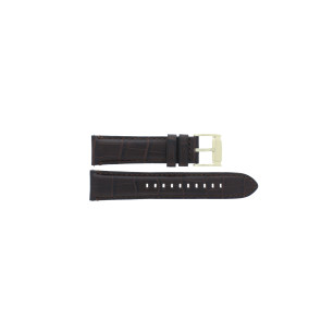 Bracelet de montre Fossil ME1127 Cuir Brun 22mm