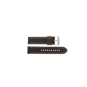 Bracelet de montre Fossil ME3115 Cuir Brun 22mm